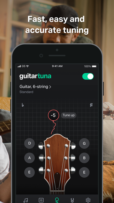 GuitarTuna: Tuner Chords Tabs screenshot 3