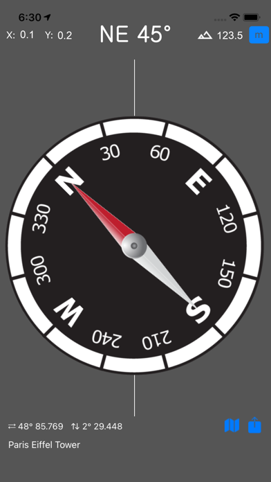 Compass & GPS screenshot 1