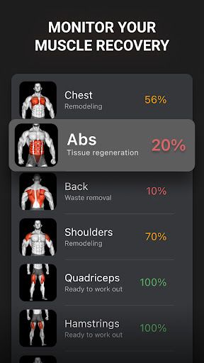 Workout Planner Muscle Booster screenshot 11