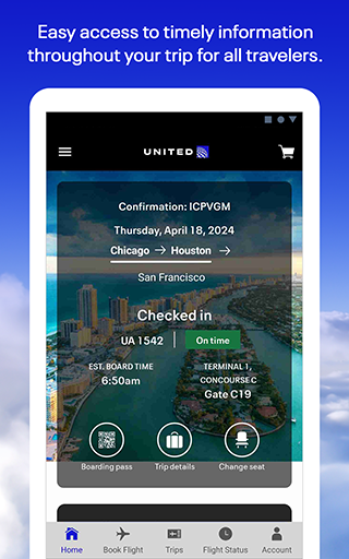 United Airlines screenshot 6