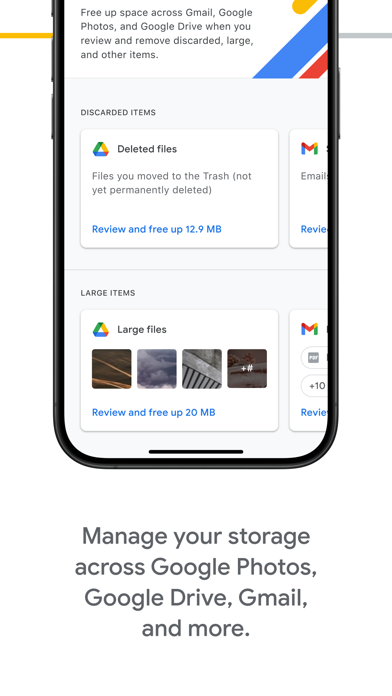 Google One screenshot 2