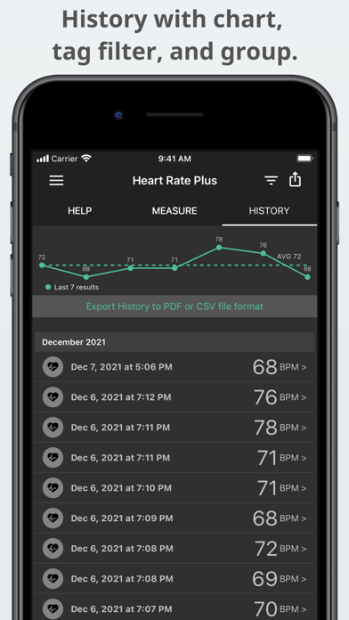Heart Rate Plus screenshot 4