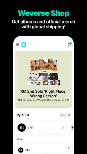 Weverse screenshot 5