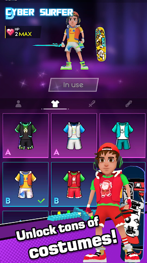 Cyber Surfer: Beat&Skateboard screenshot 12