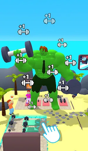 Roblock Gym Clicker: Tap Hero screenshot 3