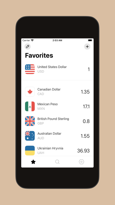 Currency Converter screenshot 1