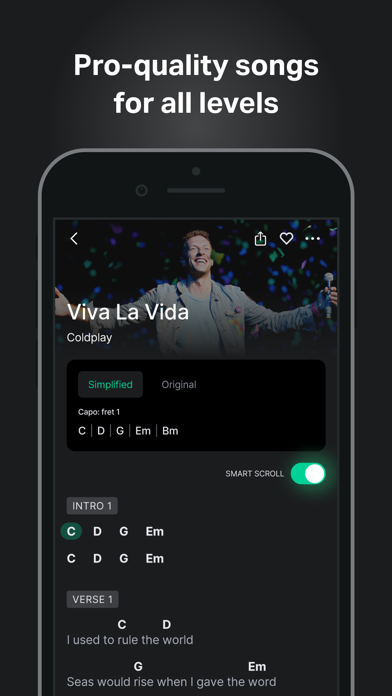 GuitarTuna: Tuner Chords Tabs screenshot 6