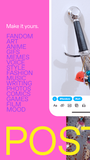 Tumblr—Fandom, Art, Chaos screenshot 12