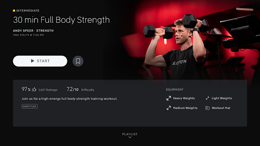 Peloton screenshot 34