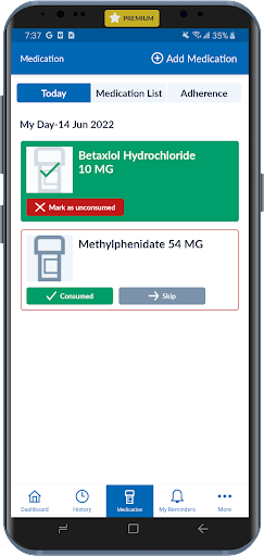 OMRON connect screenshot 6