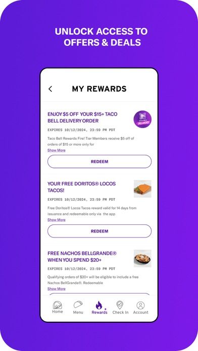 Taco Bell Fast Food & Delivery screenshot 2