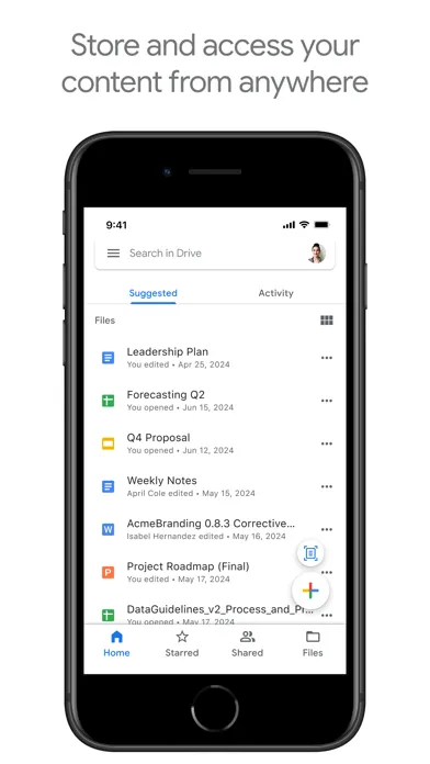 Google Drive screenshot 1