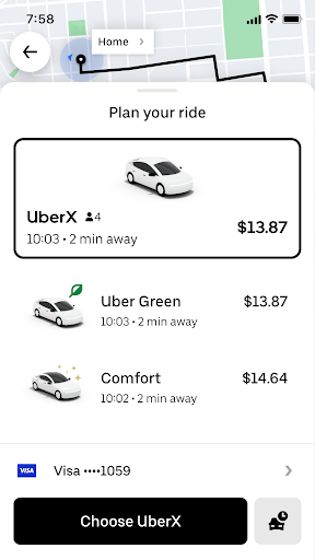 Uber - Request a ride screenshot 29