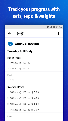 Map My Fitness Workout Trainer screenshot 8