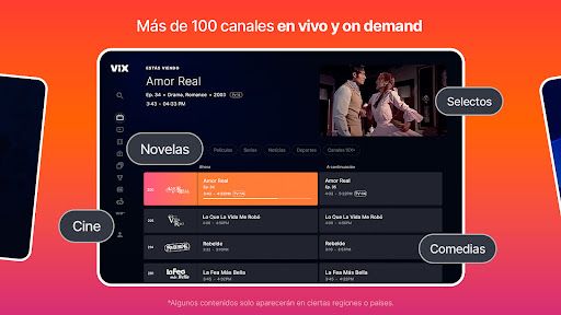 ViX: TV, Fútbol y Noticias screenshot 16