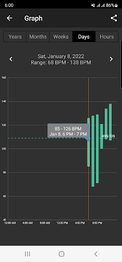 Heart Rate Plus screenshot 9
