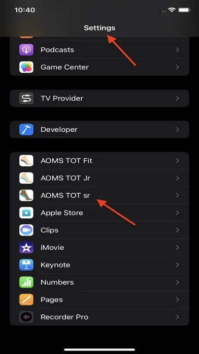 AOMS TOT sr screenshot 2