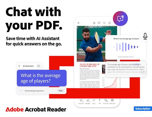 Adobe Acrobat Reader: Edit PDF screenshot 1