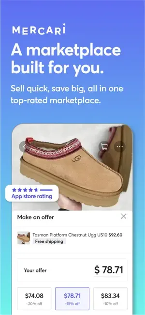 Mercari: Buying & Selling App screenshot 1