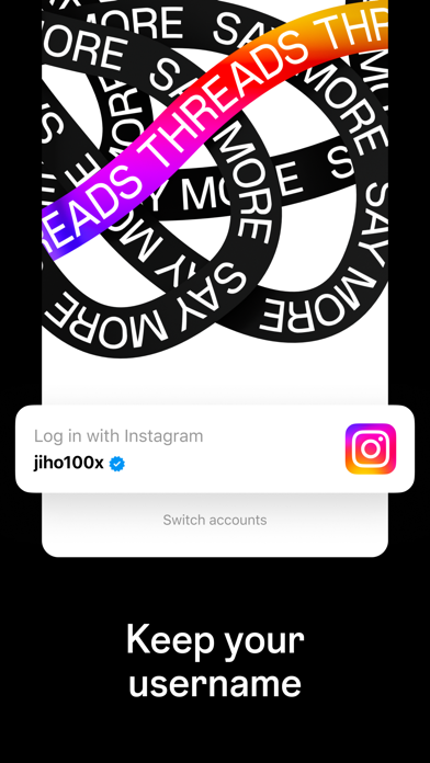 Threads, an Instagram app screenshot 1