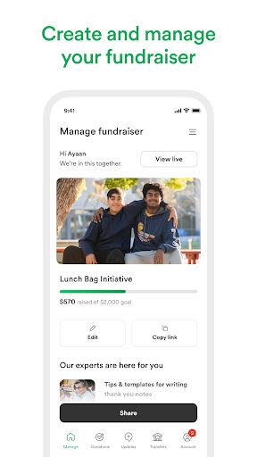 GoFundMe: Best in Crowdfunding screenshot 8