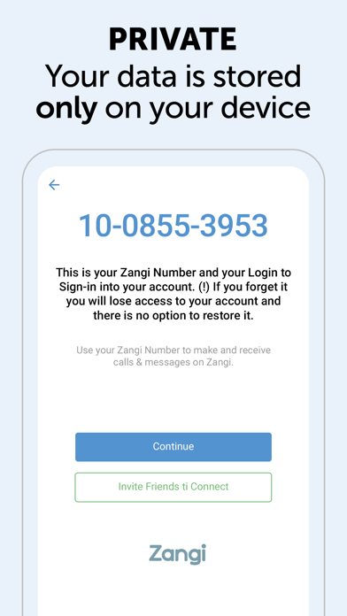 Zangi Messenger screenshot 1