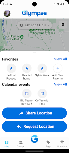 Glympse - Share GPS location screenshot 2