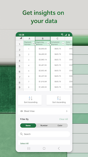 Microsoft Excel screenshot 12