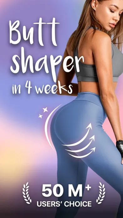 Buttocks Workout - Fitness App screenshot 1