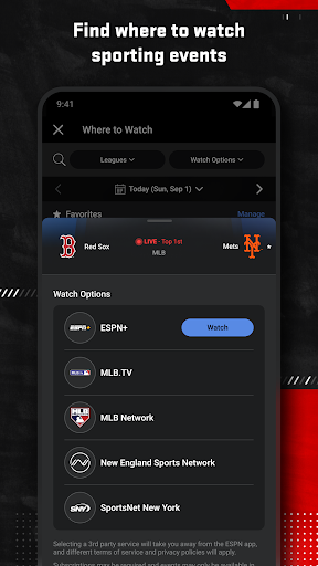 ESPN: Live Sports & Scores screenshot 14