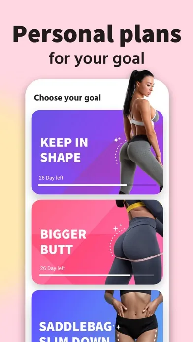 Buttocks Workout - Fitness App screenshot 3
