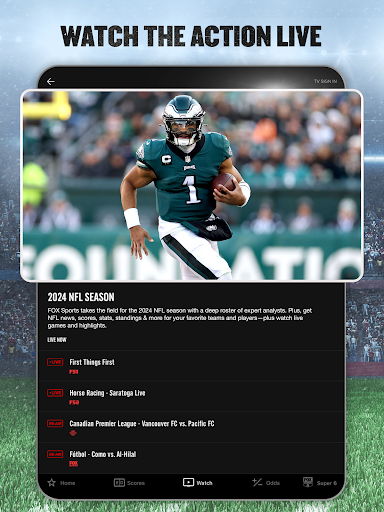 FOX Sports: Watch Live screenshot 27