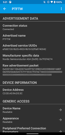 LightBlue® — Bluetooth LE screenshot 9