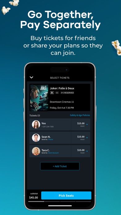 Atom - Movie Tickets & Times screenshot 4