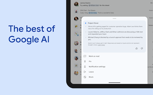 Google Chat screenshot 16
