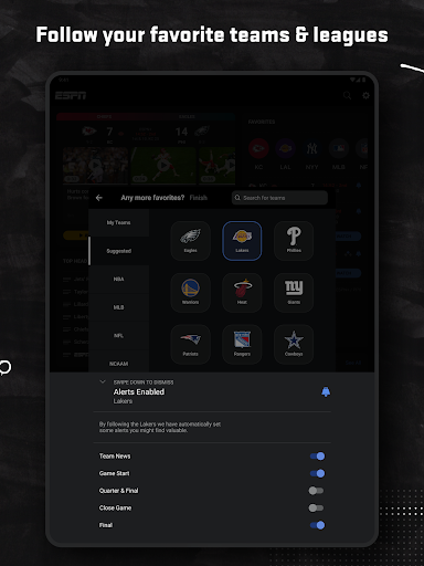 ESPN: Live Sports & Scores screenshot 32