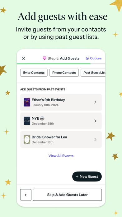 Evite: Email & SMS Invitations screenshot 1