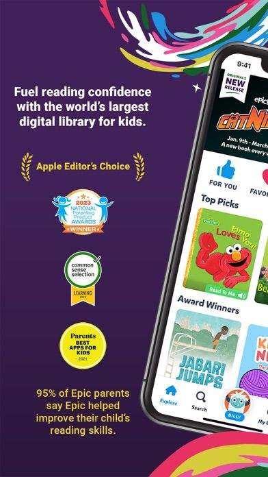 Epic: Kids' Books & Reading screenshot 1