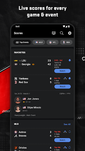 ESPN: Live Sports & Scores screenshot 12
