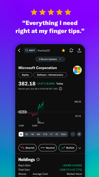 Yahoo Finance screenshot 6