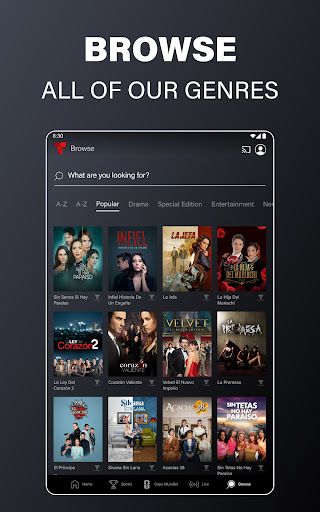 Telemundo: Series y TV en vivo screenshot 24