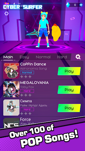 Cyber Surfer: Beat&Skateboard screenshot 7