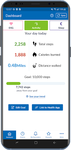 OMRON connect screenshot 2