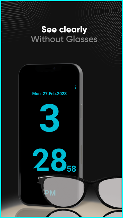 Huge Digital Clock screenshot 1