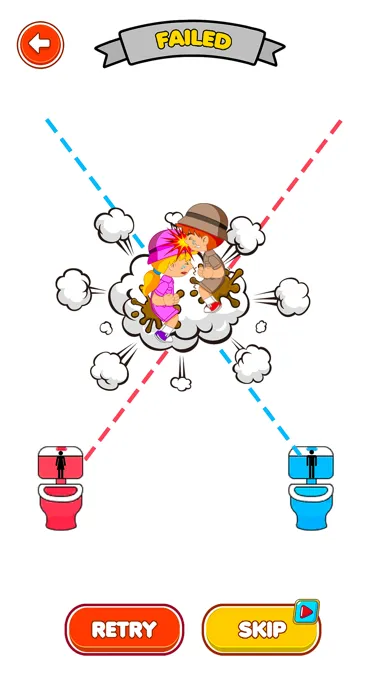 Toilet Rush Race: Draw Puzzle screenshot 8