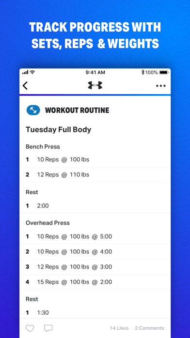 Map My Fitness Workout Trainer screenshot 3