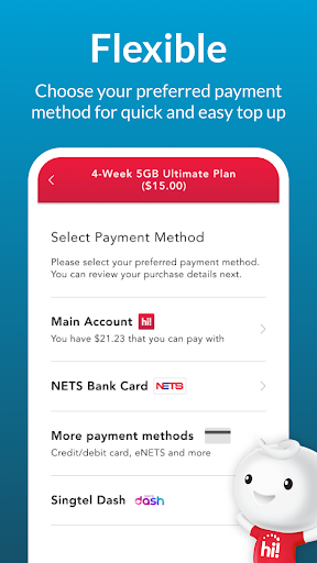 Singtel Prepaid hi!App screenshot 4