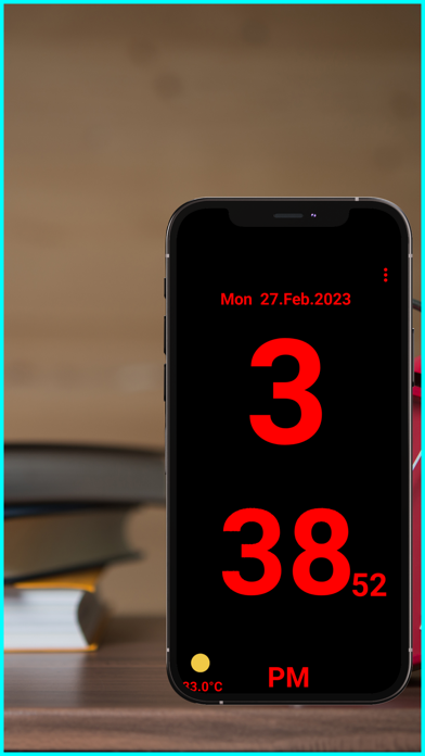 Huge Digital Clock screenshot 8