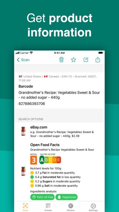 QR Code & Barcode Scanner ・ screenshot 4