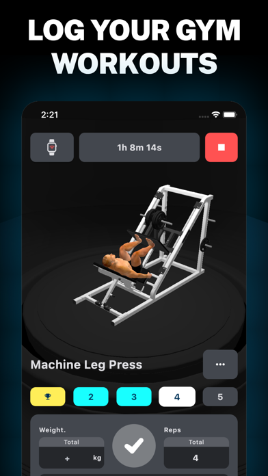 GymStreak screenshot 1